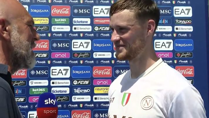Sam Beukema, neo arrivato in casa Napoli, ha parlato ai microfoni di Sky Sport 24 nel post partita contro il Sorrento beukema napoli sorrento
