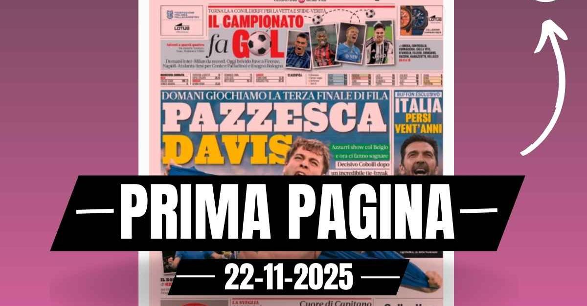 prima pagina gazzetta dello sport domani inter milan da record