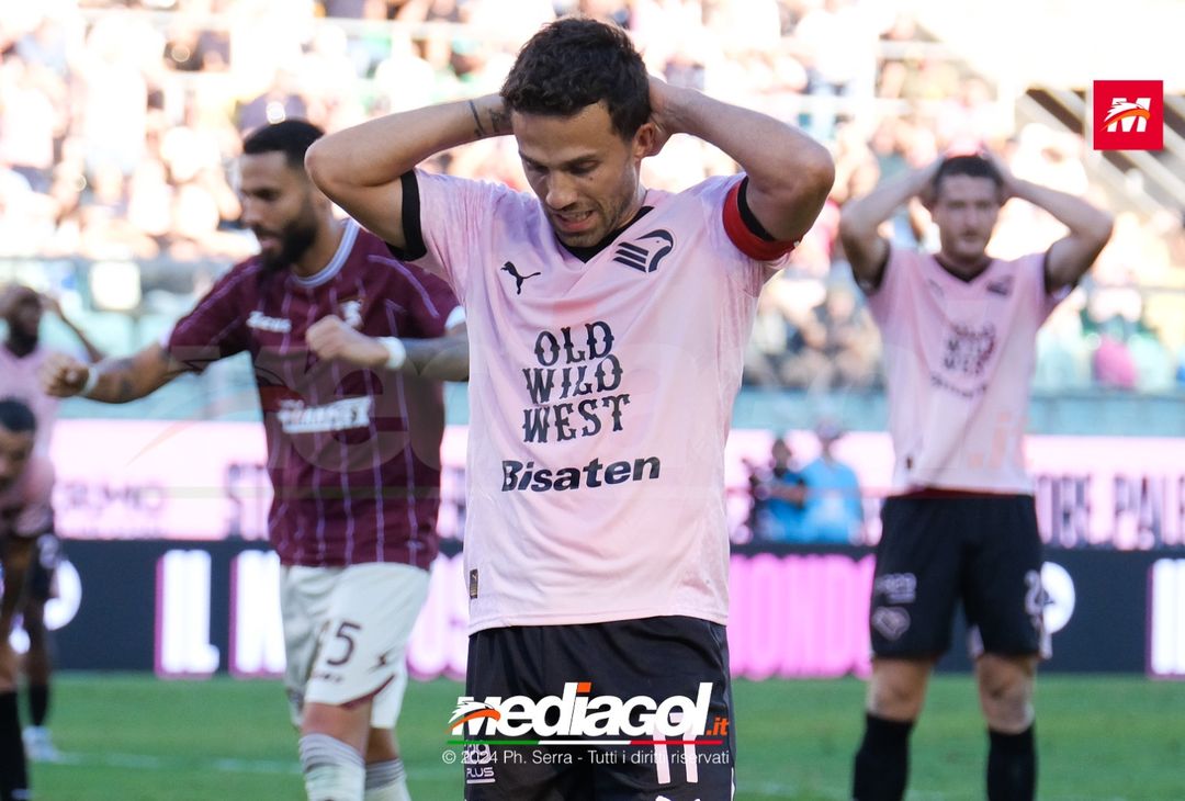 FOTO, Palermo-Salernitana 0-1 8a giornata Serie B 2024/25 - immagine 48