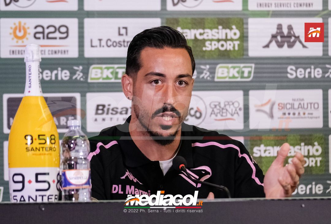 FOTO PALERMO, Francesco Di Mariano presentato in conferenza stampa (Gallery) - immagine 16