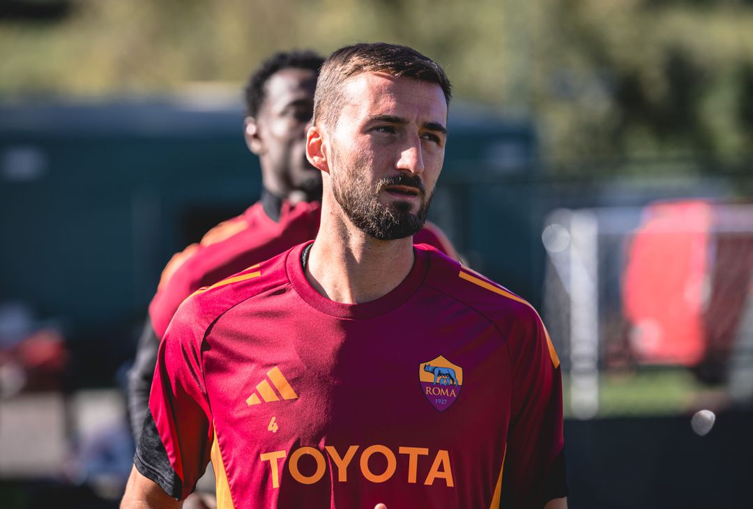 Trigoria, l’allenamento a due giorni da Rangers-Roma – FOTO GALLERY - immagine 16