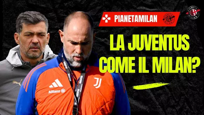 Juventus e Milan, stessa storia e problemi simili. Dal mercato all'allenatore