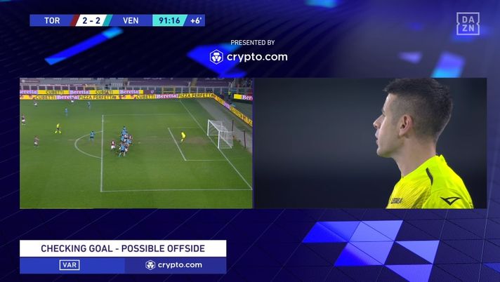 La moviola di Torino-Venezia 1-2: Giua sbaglia tutto, il gol di Belotti è regolare - immagine 1