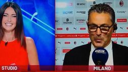 Siparietto tra Landucci (vice allenatore Milan) e Monica Bertini, che si imbarazza: “Usciamo…”