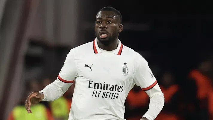 Youssouf Fofana AC Milan Bayer Leverkusen-Milan 1-0 Champions League 2024-2025