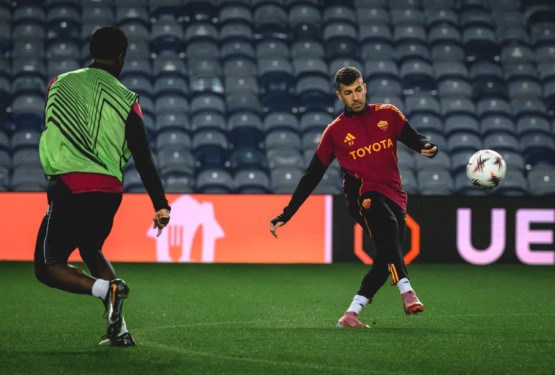 Rangers-Roma, la rifinitura sotto gli occhi di Ranieri e Massara – FOTO GALLERY - immagine 34