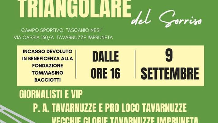 Ex viola e tanti personaggi in campo a Tavarnuzze per fare beneficenza - immagine 1