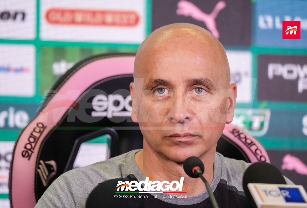 FOTO PALERMO, verso il Parma: la conferenza stampa di Eugenio Corini (GALLERY) - immagine 3