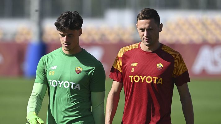 Getty Images Matic si complimenta con Svilar per il premio di MVP: “Congratulazioni” - immagine 1