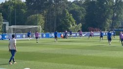 VIDEO FCIN1908 / Inter, partitella ad Appiano Gentile: ecco il gol di Arnautovic