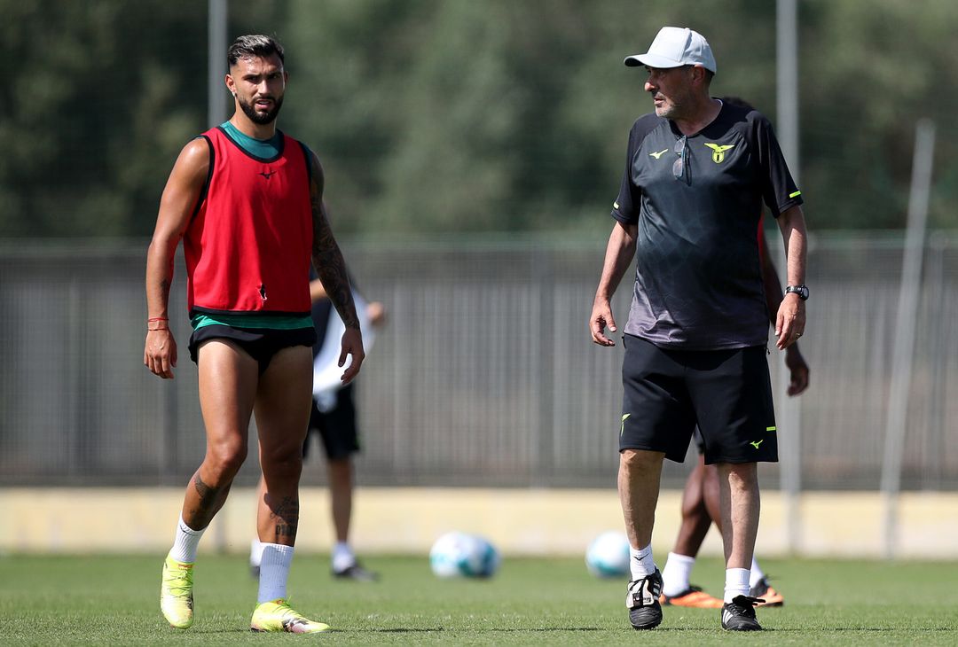 Castellanos e Maurizio Sarri