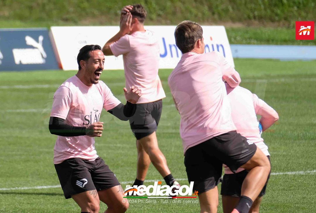 FOTO Ritiro Palermo, seduta pomeridiana al centro Aquagranda (GALLERY) - immagine 10