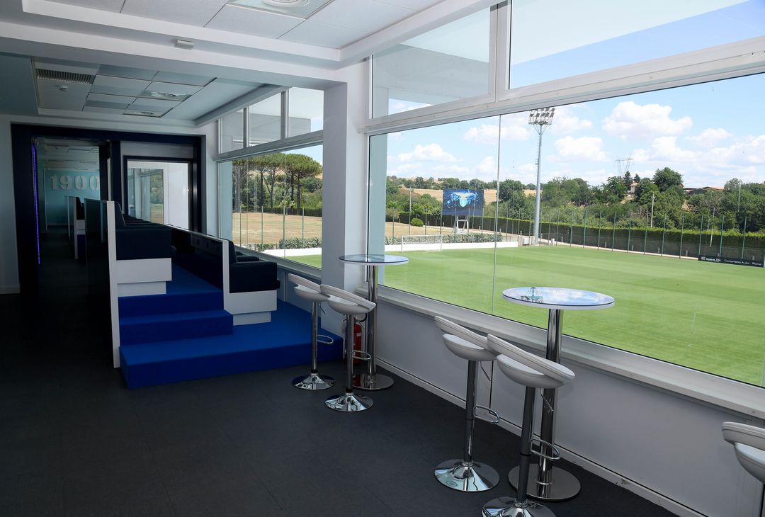 Formello, tribuna autorità campo Mirko Fersini