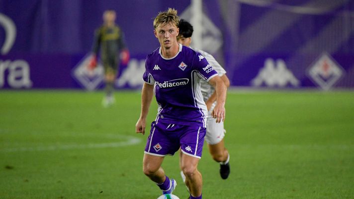 GERMOGLI PH: 14 AGOSTO 2025 BAGNO A RIPOLI VIOLA PARK PARTITA AMICHEVOLE FIORENTINA VS JAPAN UNIVERSITY FA NELLA FOTO GUDMUNDSSON Gudmundsson