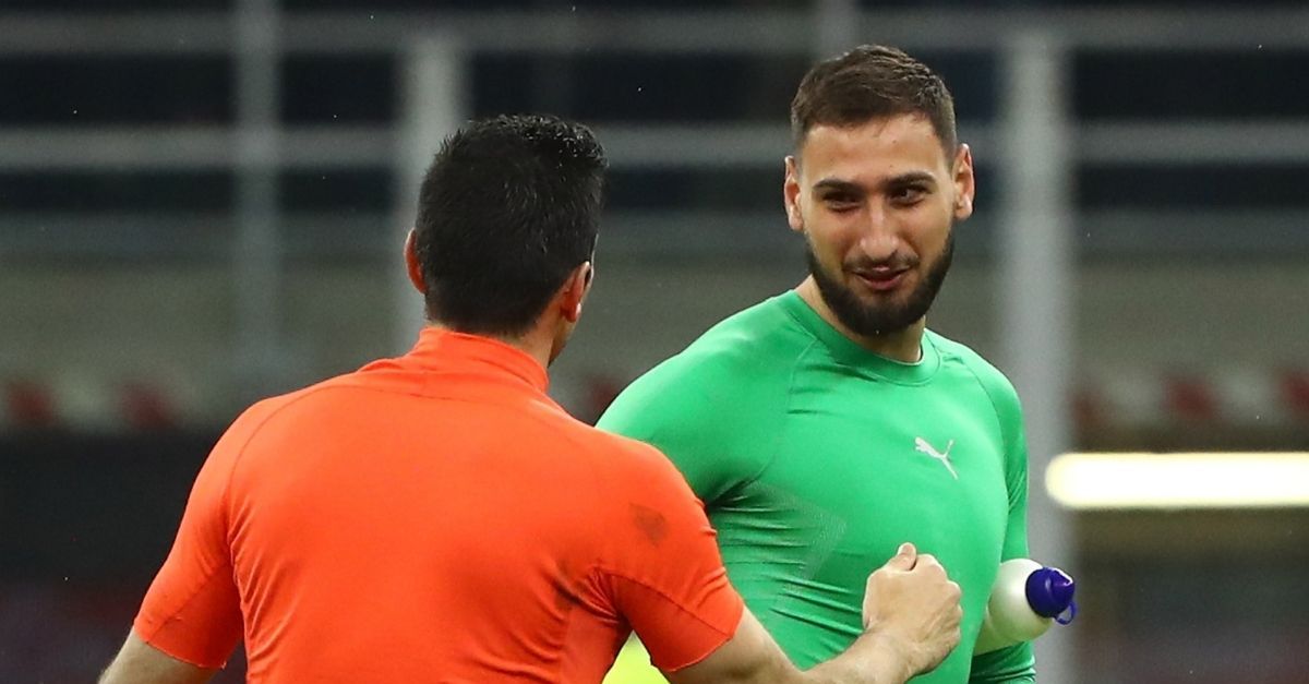 Donnarumma eguaglia Buffon: nono nella classifica del Pallone d’Oro