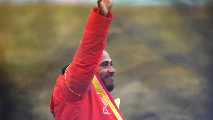 Getty Hamilton, che emozione per l’esordio in Ferrari: “Fra gli attimi più belli della mia vita” - immagine 1