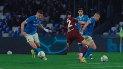Buongiorno giocoliere contro il Torino: l’omaggio del Napoli sui social – IL VIDEO