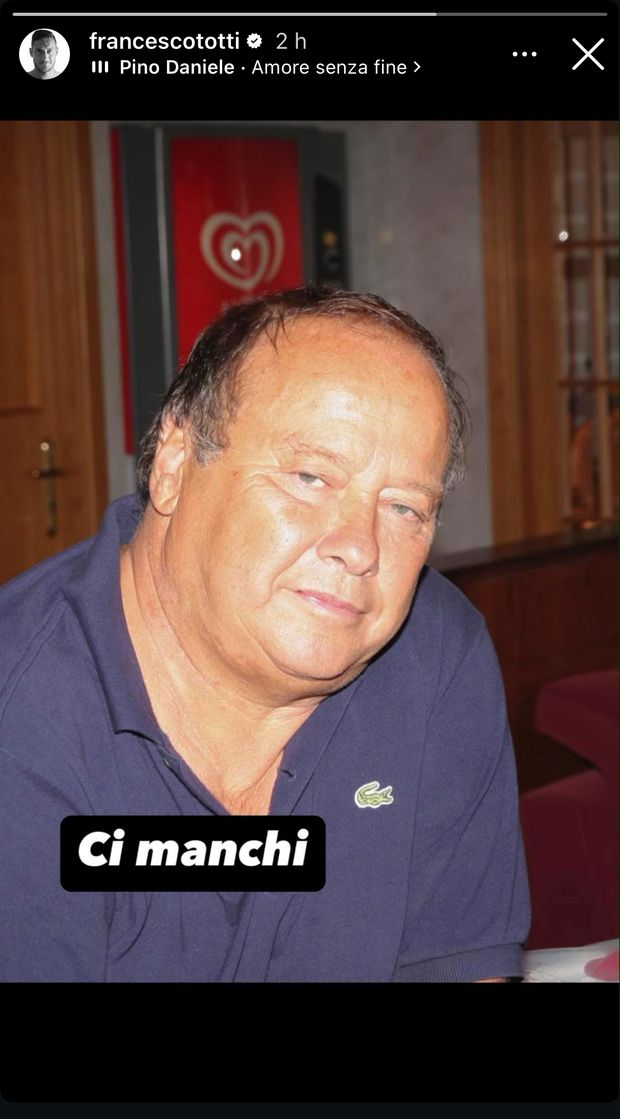 Totti ricorda il padre a 4 anni dalla scomparsa: “Ci manchi”- immagine 2