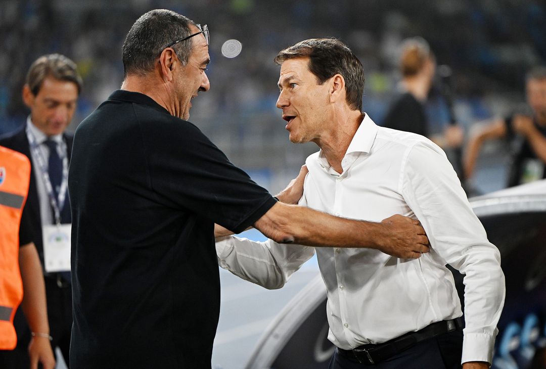 Sarri e Rudi Garcia