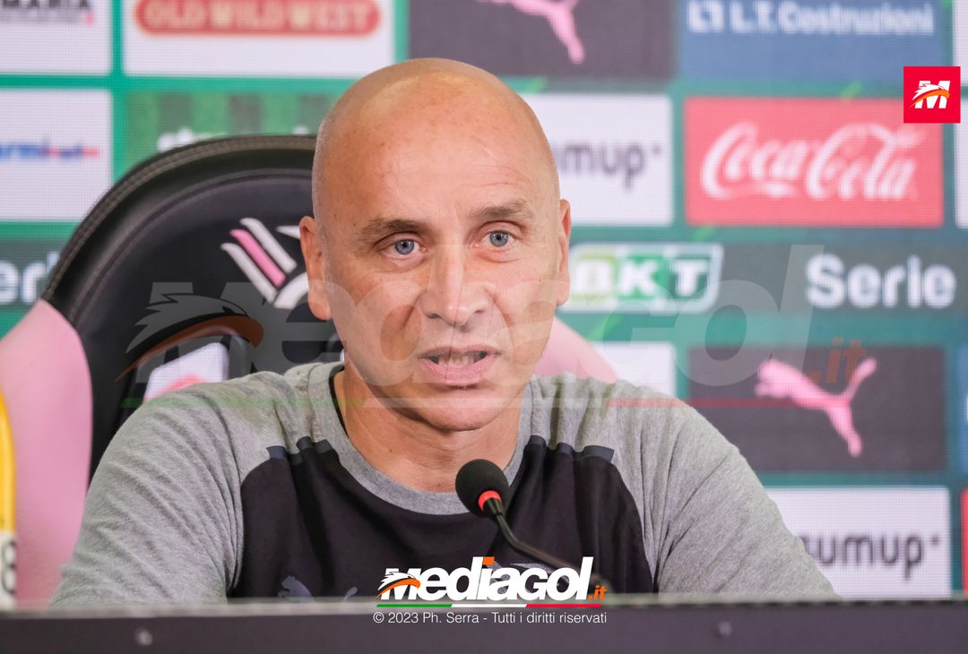 FOTO PALERMO, verso la Sampdoria: mister Corini in conferenza stampa (GALLERY) - immagine 5