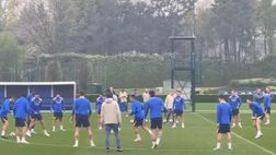VIDEO FCIN1908 / Inter-Bayern: la carica di Inzaghi nell’allenamento di rifinitura