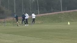 VIDEO Il Napoli si allena in vista del Braga: Mario Rui e Demme a parte