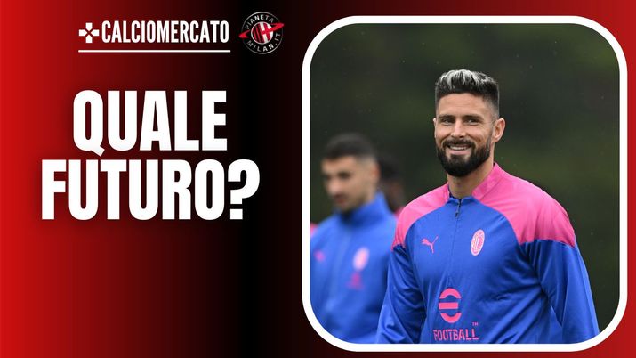 Olivier Giroud AC Napoli-Milan 2-2 Serie A 2023-2024 calciomercato
