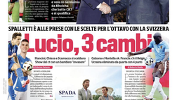 EDICOLA CDS – Conte al Napoli: “Decido io”.  Roma, spunta Gudmundsson