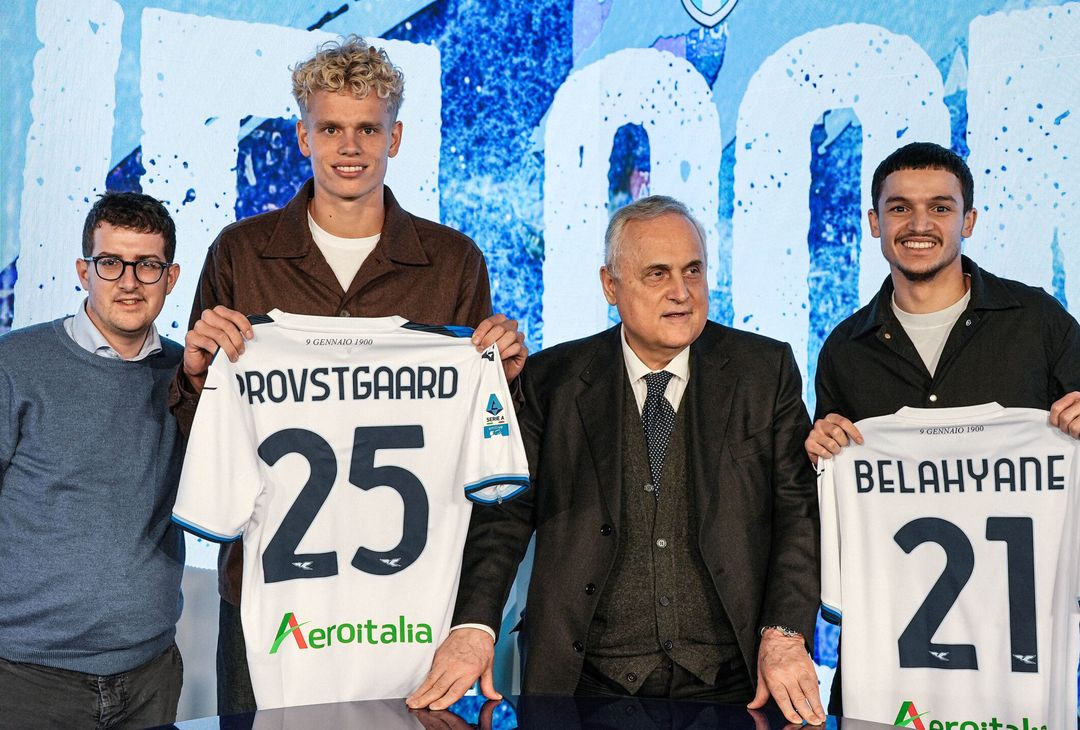 Enrico Lotito, Provstgaard, Belahyane e Claudio Lotito