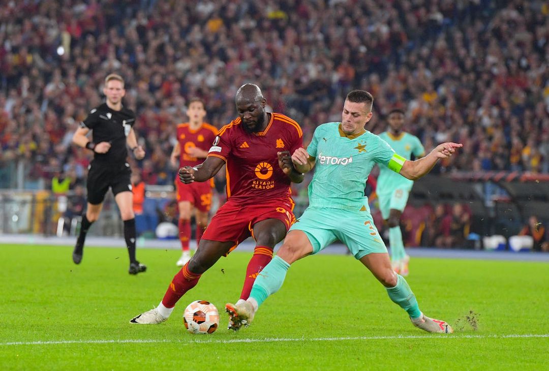 Roma-Slavia Praga 2-0 – FOTO GALLERY - immagine 69