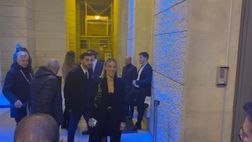 CENA DI NATALE | Le immagini dell’arrivo di Danilo Cataldi – VIDEO