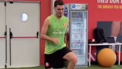 Gutierrez si prepara per il Napoli! L’allenamento dopo l’infortunio