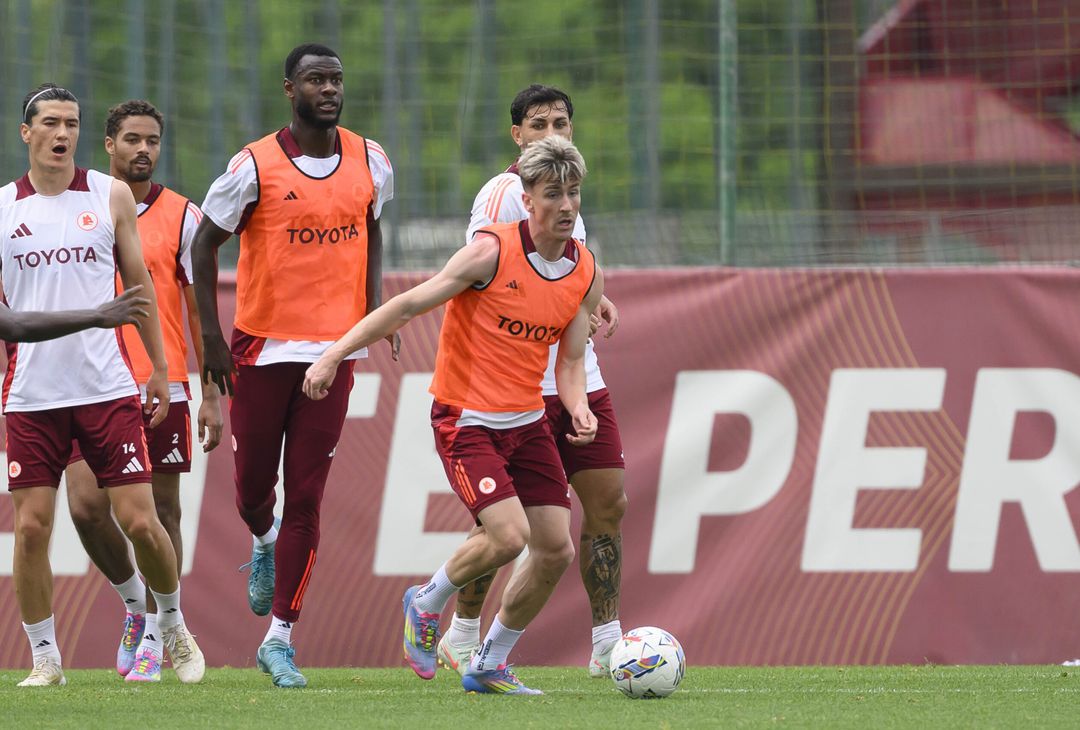 Trigoria, l’allenamento a tre giorni dalla gara con il Torino – FOTO GALLERY - immagine 8