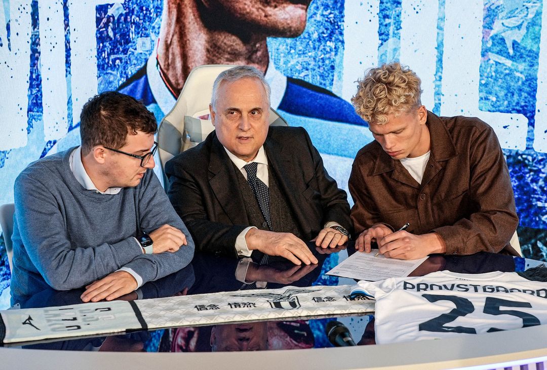 Enrico Lotito, Provstgaard e Claudio Lotito