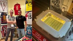 VN al museo del calcio del Pireo: Xavi, Messi e le storie del collezionista Notis