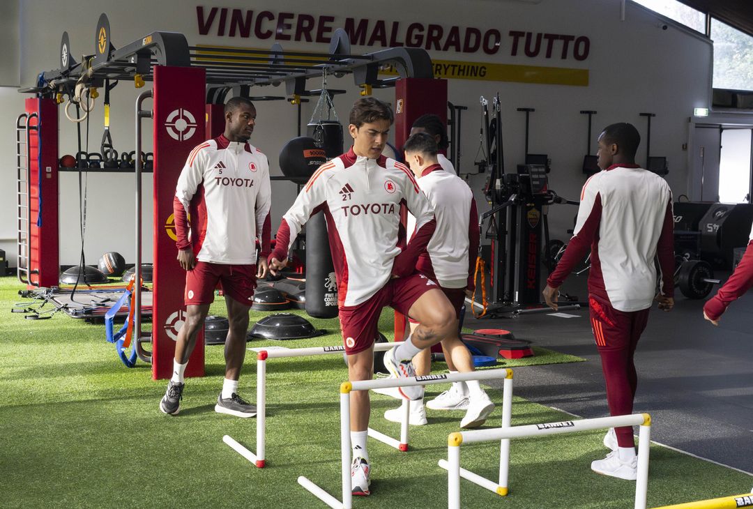 Roma, lavoro in palestra verso il Lecce – FOTO GALLERY - immagine 10