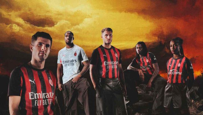 Nuova prima maglia AC Milan 2025-2026 PUMA (Fonte Milan)