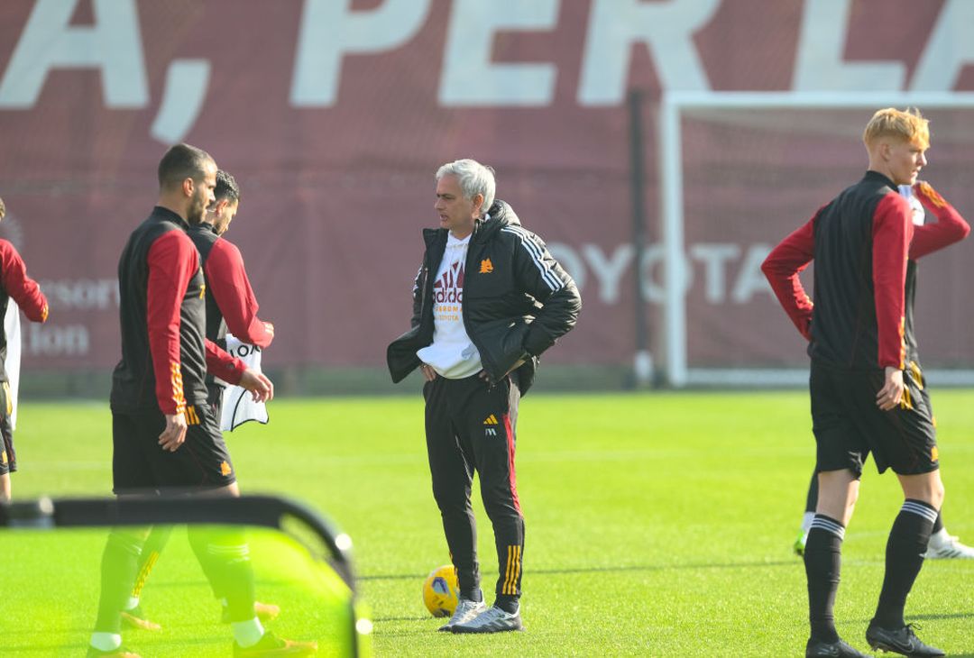 Roma, continua la preparazione in vista del Napoli – FOTO GALLERY- immagine 1