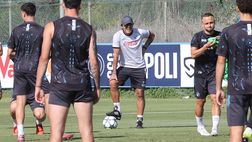 Castel Volturno, il Napoli si allena in vista dell’Eintracht: il report della seduta