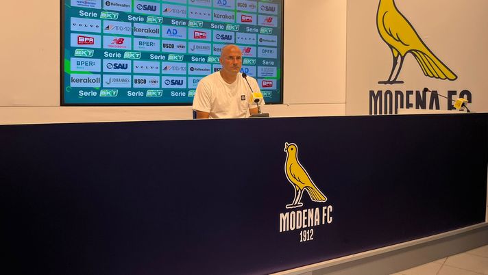 Modena, Bianco: “Il Palermo non meritava la vittoria. Promozione? Vi dico la mia”  Modena, Bianco: “Il Palermo non meritava la vittoria. Promozione? Vi dico la mia” - immagine 1