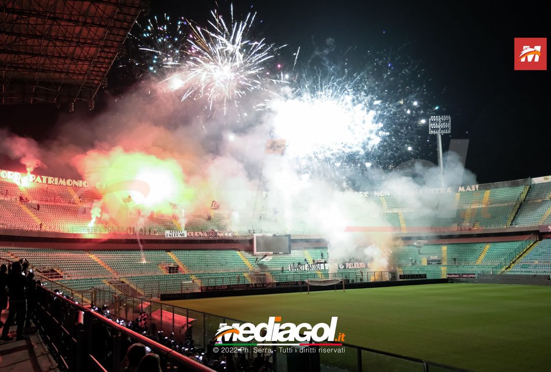 FOTO PALERMO, cori e fumogeni al Barbera: festa per i 122 anni del club (LA GALLERY) - immagine 83