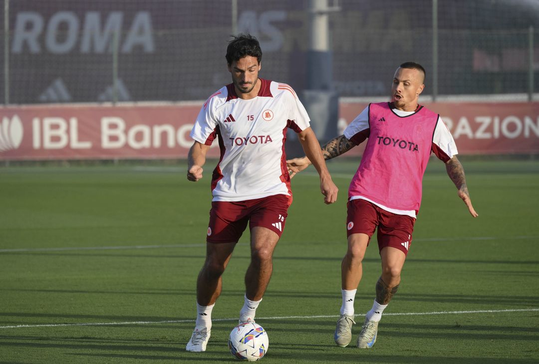 Trigoria, l’allenamento della Roma verso l’Inter – FOTO GALLERY - immagine 9