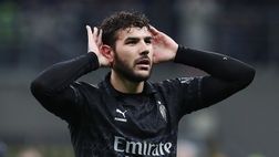Theo Hernandez, rosso per proteste in Fiorentina-Milan: a rischio la gara col Napoli