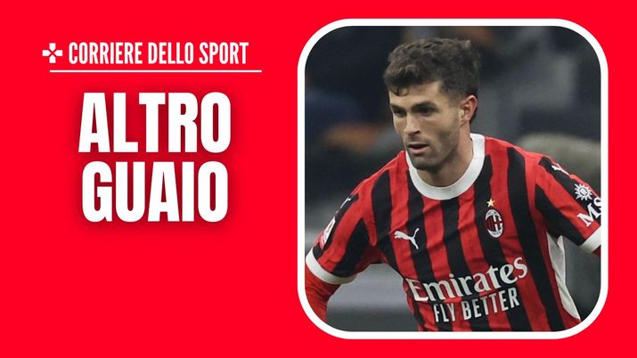 Milan-Roma Serie A 2024-2025 Pulisic