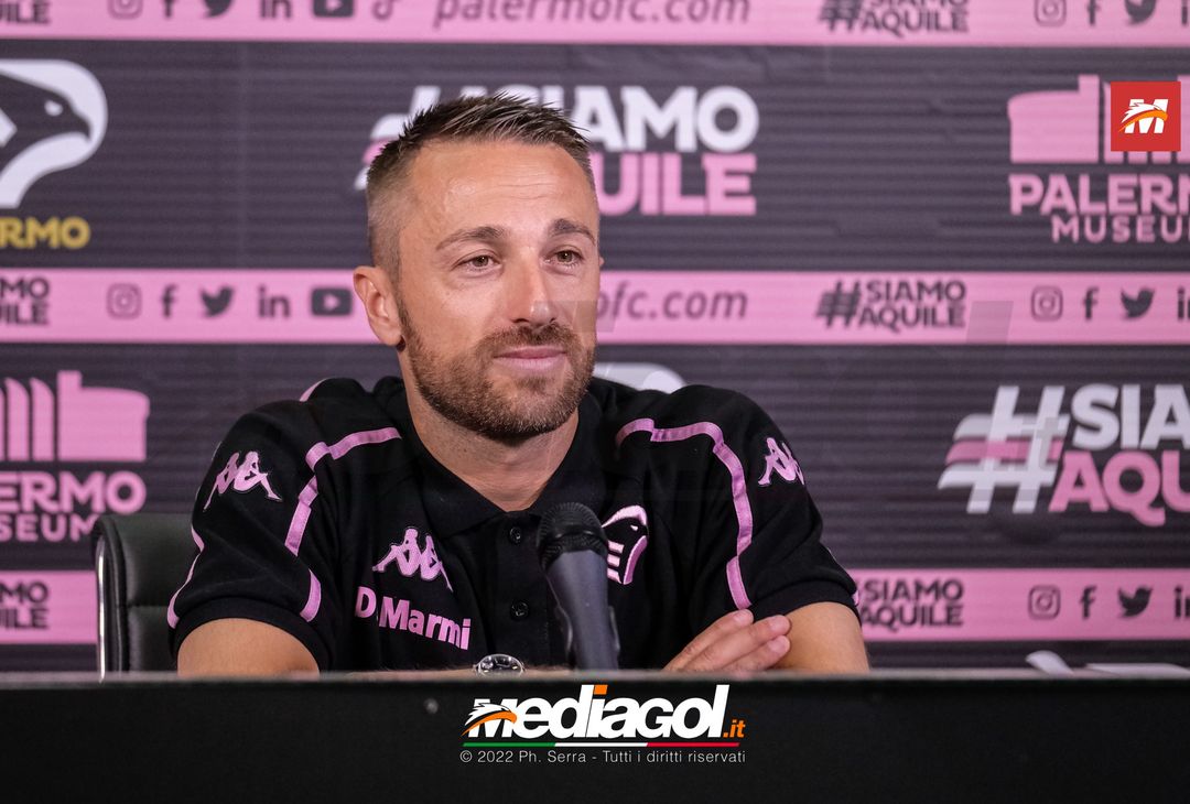 FOTO RITIRO PALERMO, Roberto Floriano in conferenza stampa (Gallery) - immagine 28