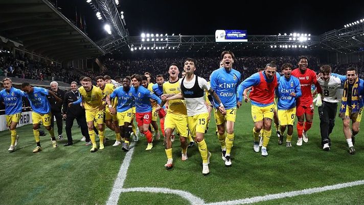 Esultanza Parma Calcio