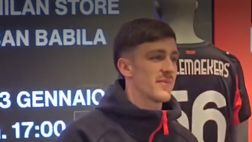 Saelemaekers allo store di San Babila: “Siamo un bel gruppo”