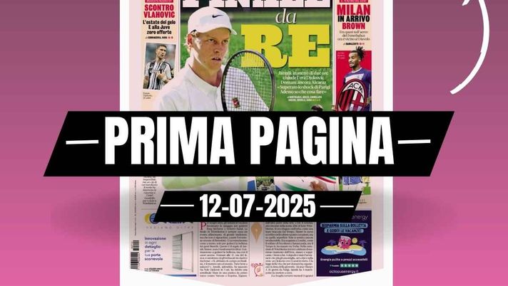 Prima pagina Gazzetta dello Sport: 'Milan, in arrivo Brown'
