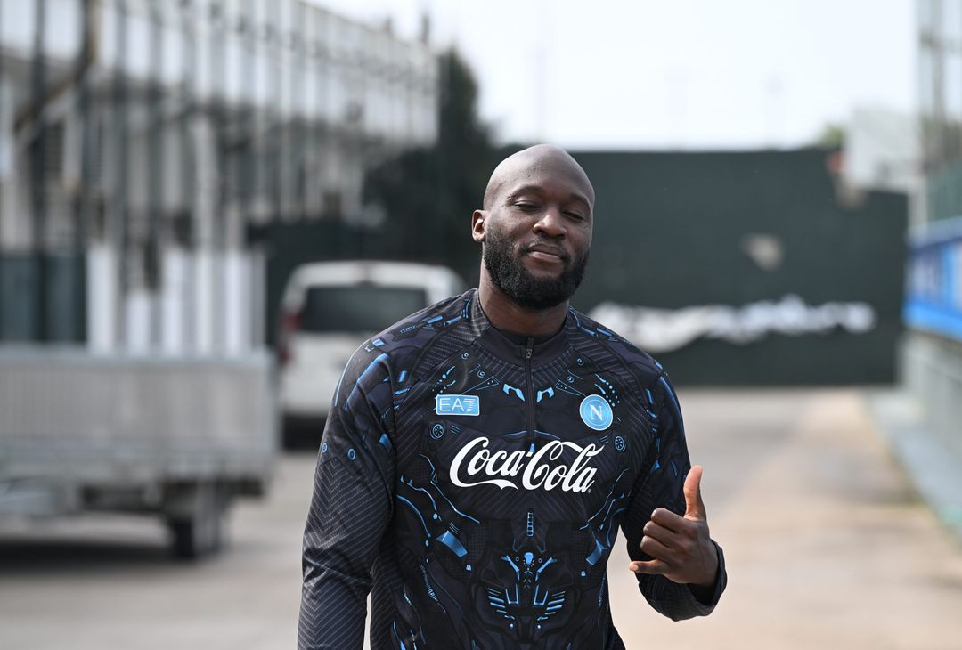 Le immagini dell'allenamento degli azzurri a Castel Volturno