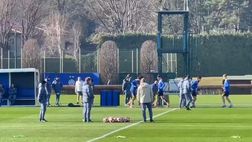 VIDEO FCIN1908 / Inter, vigilia dello Sparta Praga: riscaldamento ad Appiano per i nerazzurri